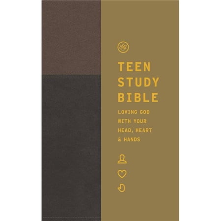 Crossway Books 471162 ESV Teen Study Bible - Slate & Umber TruTone