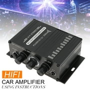 AK270 2 Channel Class D Power Amplifier Audio Karaoke Home Theater Amplifier with USB/SD AUX Input
