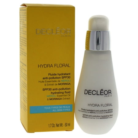 - Hydra Floral Anti-Pollution Hydrating Fluid by Decleor for Unisex - 1.7 oz Oil