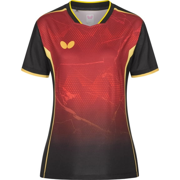 Butterfly Sutairu Lady Shirt Red L