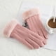 thumbnail image 3 of Guantes cálidos N915 de gamuza de invierno para mujer, de doble capa y con acolchado de terciopelo, para montar con pantalla táctil, 3 of 6