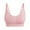 Pink, variant on Penkiiy Women Nursing Bras Ladies Comfortable Breathable No Steel Ring Front Buckle Breastfeeding Bra Woman Underwear Army Green Bras