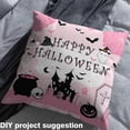 thumbnail image 2 of Homewish Happy Halloween Girls 01, Kawaii Pink Spider Web Room Decor Fabric by the Yard, Gothic Ghost Castle Sewing Fabric, Luxury Bedroom Decor, 2 of 6