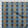 thumbnail image 4 of oneOone Velvet Brown Fabric Argyle Sewing Fabric By The Yard Printed Diy Clothing Sewing Supplies 58 Inch Wide, 4 of 4