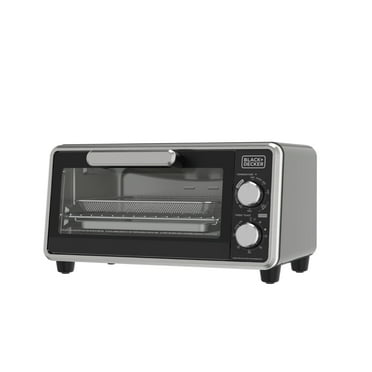 Black   Decker Crisp ‘N Bake™ PRO 4-Slice Air Fry Toaster Oven