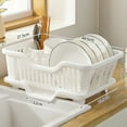 thumbnail image 1 of HOZADOIE Sink Storage Rack Kitchen Essentials Kitchen Small Bowl Cabinet Bowl Box Water Filter Bowl Chopstick Basket Bowl Rack Rack Sink Storage Rack, 1 of 3