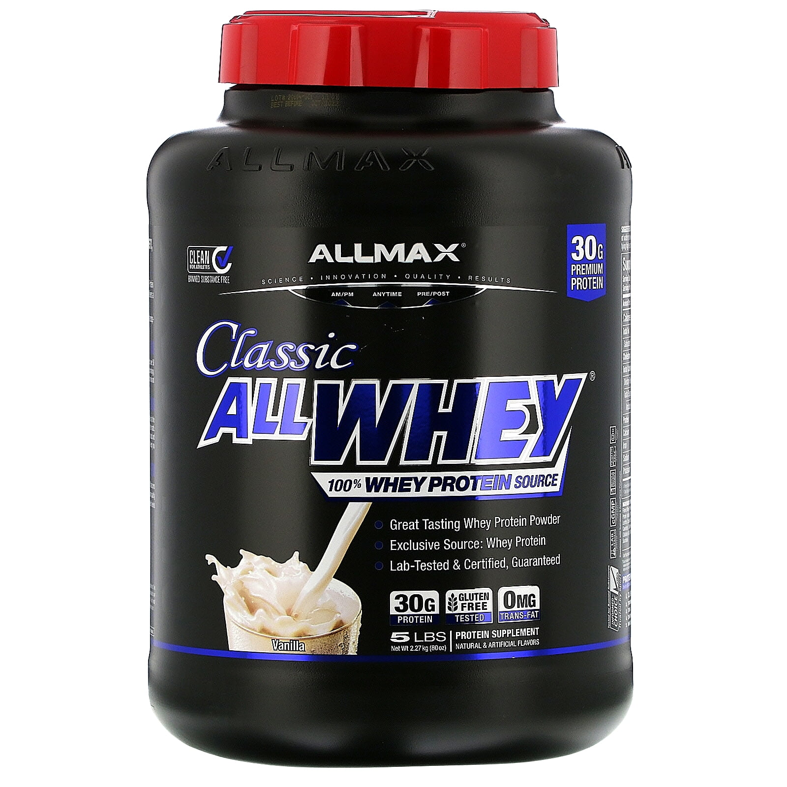 whey blend 8 protein leader nutrition