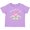 Lavender, variant on Inktastic Pawpaw's Girl Heart Flowers Girls Toddler T-Shirt