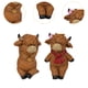 thumbnail image 2 of 2 figuras de resina con forma de animal para maceta, regalo moderno, artesanía, decoración colgante, estatua, escultura de animal para césped, 2 of 9