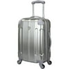 Metallic Expandable Hardside Spinner Rolling Carry-on, 20