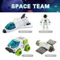 thumbnail image 5 of Space Toys for Kids, Rocket Ship Toy with Astronaut, Spaceship, Satellite & Space Rover, Spaceship Shuttle Car Toy Gift for Boys Girls 3+, 5 of 9