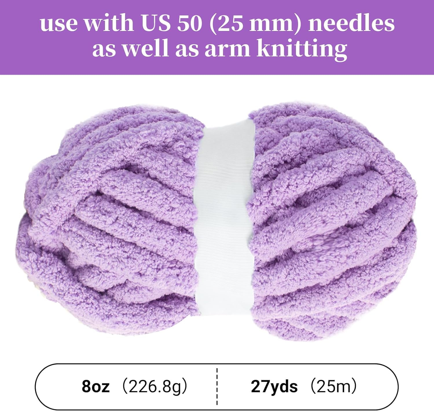 8Pcs Chunky Chenille Yarn for Crocheting & Knitting, 27yds 8 oz Each Skein Soft Fluffy Kitting Yarn Set, Thick Velvet Plush Yarn for Handcrafts Weaving Making Blankets, Sage Green
