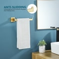 thumbnail image 6 of KOKOSIRI Towel Bar Gold Hand Towel Holder for Bathroom Kitchen Hardware Stainless Steel Wall Mounted Brushed Gold B3003BG, 6 of 9