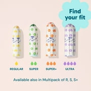 o.b. Tampons No Applicator, Unscented - 40ct, Applicator-Free Tampons Super Plus, Feminine Care, ob Tampon Super Plus
