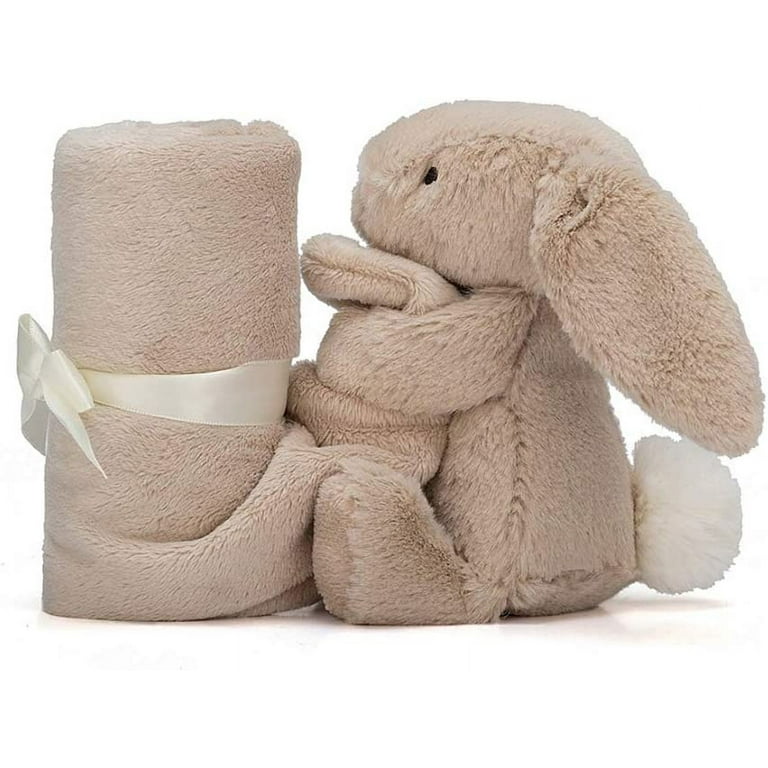 Jellycat Bashful Beige Bunny Baby Stuffed Animal Security Jellycat Bashful Beige Bunny Baby Stuffed Animal Security