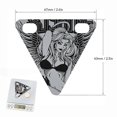 thumbnail image 1 of 3 Pack Cycle Reflective Sign Bicycle Warning Triangle Reflector Night Triangle Reflective Magnetic Stickers for Running Riding Outdoor Sports, 1 of 4