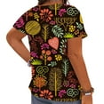 thumbnail image 2 of CLOOCL Women Blouse Shirts Retro Pattern 3D Printed Tops Oversized Streetwear Tops, 2 of 6