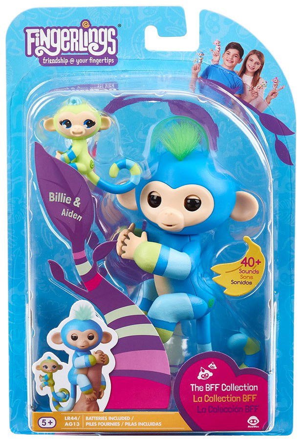 Fingerlings Billie & Aiden BFF Collection 40 Sounds WowWee for sale online 