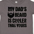 thumbnail image 4 of Inktastic My Dad's Beard is Cooler Than Yours Boys Toddler T-Shirt, 4 of 5