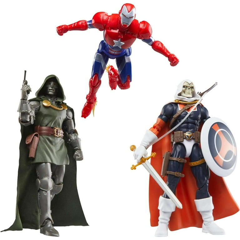マーベルレジェンド　ドクタードゥーム　カバル3パック版 Marvel Legends Dr. Doom, Iron Patriot & Taskmaster Action Figure 3