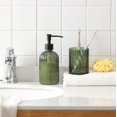 thumbnail image 2 of Juego de accesorios de baño KMWares Housewares 4 piezas de vidrio, 2 of 6