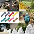 thumbnail image 4 of Uxcell 550 Paracord Rope 10ft, 4mm Thin Paracord Nylon Cord Survival 7-Strand Core for Tent Camping Outdoor Gear - Green, 4 of 7