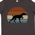 thumbnail image 4 of Inktastic Hunting Dog Retro Sunset Boys or Girls Toddler T-Shirt, 4 of 5