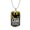 Military Chain (Gold), variant on Lean Mean Fighting Machine Inspirational Motovational Dog Tag Necklace Stainless Steel 24" Chain Silver Tone or Gold Tone