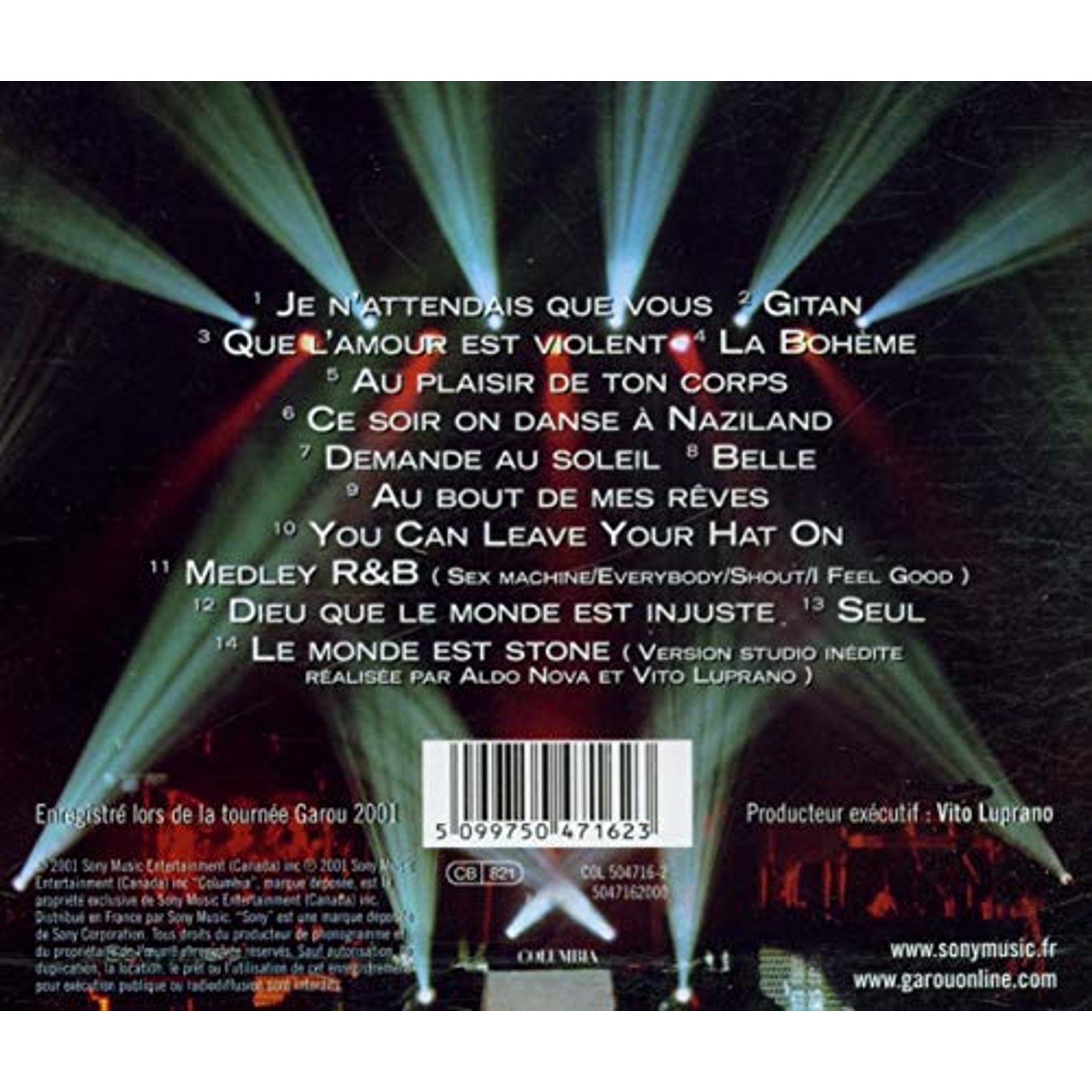 Garou Seul Avec Vous Cd Walmart Canada