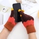 thumbnail image 4 of Guantes de invierno para mujeres niñas estudiantes guantes de punto guantes de pantalla táctil cálidos dedos completos guantes de punto para mujer invierno cálido cepillado, 4 of 5