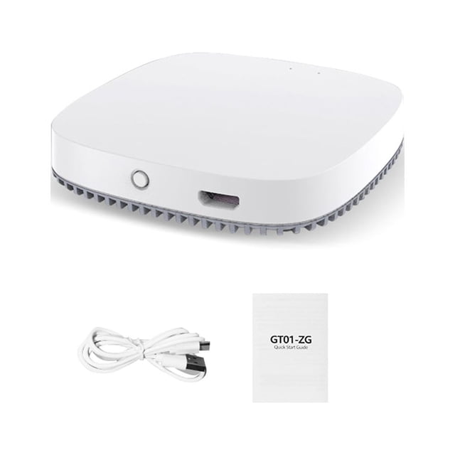 PANGJIFA ZigBee 3.0 Hub Gateway Sans Fil Contrôle Maison Intelligente Blanc ABS