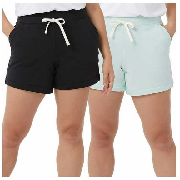 32 Degrees Womens Ultra Soft Cotton Blend 2 Pack Short (as1, Alpha, one_Size, Regular, Regular, XLarge)