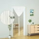 thumbnail image 3 of Cortina YaoYue para puerta, 100 x 280 cm, poliéster blanco, 3 of 8