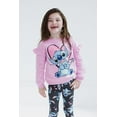 thumbnail image 3 of Disney Lilo & Stitch Sweatshirt and Leggings Outfit Set Little Kid to Big Kid, 3 of 5