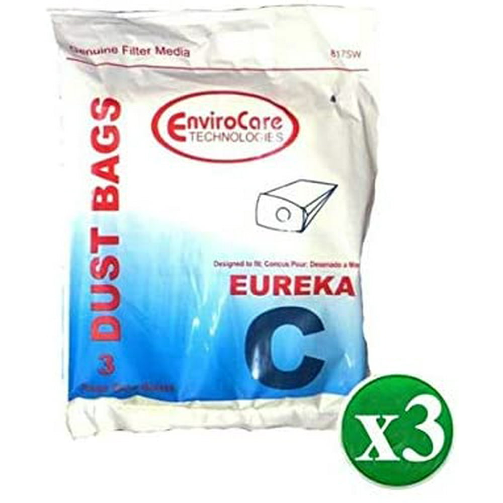 Eureka Type C Vacuum Bags [9 Bags In pack] 817SW