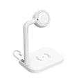 thumbnail image 2 of Cargador inalámbrico, cargador portátil, estación de carga inalámbrica 2 en 1 para múltiples dispositivos, soporte de carga inalámbrica de 15 W, adaptador de corriente para iOS/Android., 2 of 7