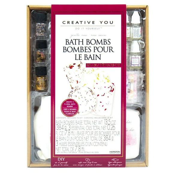 Creative You D.I.Y. Gentle Rose Bath Bombs, 14 years & up
