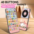 thumbnail image 1 of LOVEVER Clearance Rechargeable Touchscreen Multifunctional Early Learning Machine Realistic Toy Baby Educational Phone For Boys And Girls Best Gift, 1 of 6