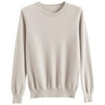 thumbnail image 6 of TYGHBN Women Casual Solid Color Bottoming Shirt Slim High Collar Knitted Long Sleeved Top Mens Thermal Wear Thermal Long Sleeves for Women Men's Thermals for Cold Weather Thermal plus Size for Women, 6 of 6