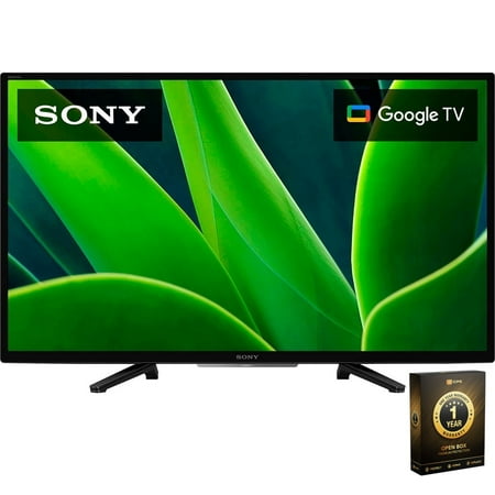 Open Box Sony 32-inch W830K HD LED HDR TV with Google TV with 1 Year CPS Premium Warranty Pack