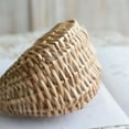 thumbnail image 2 of YHAICO Easter Basket Buckets Egg Buckets Gifts Tote Bags Egg Hunt Cute Cookies Beach Storage for Holiday Picnic Flower Basket Rattan Woven Basket Portable Flower Girl Flower Arrangement Storage, 2 of 6