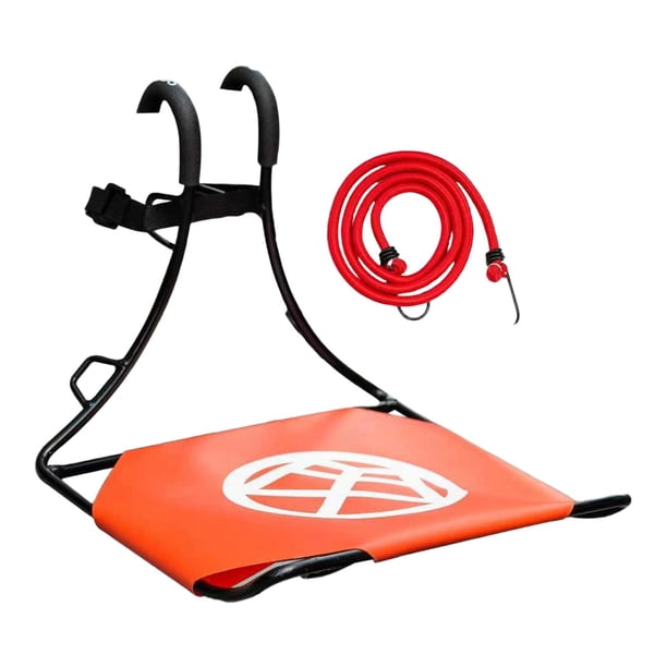 Portaequipajes de almacenamiento, portaequipajes de carga, accesorios, fácil instalación, portabolsas delantero para bicicleta Rojo anaranjado