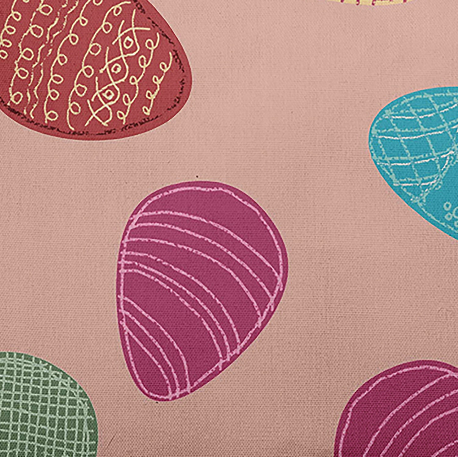 Simply Daisy 14 in x 20 in Red Graphic Prints Easter Polyester Decorative Lumbar Pillow
