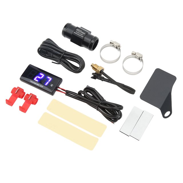 Motorcycle Water Thermometer,Motorcycle Digital Water Temperature Water Temperature Gaugefor Motorbikes Motorcycle Digital Water Thermometer Class Leading Features