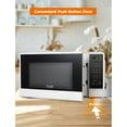 thumbnail image 6 of Commercial Chef CHCM11100W 1.1 cu. ft. Microwave Oven, White, 6 of 8