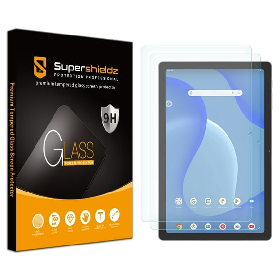 (2 Pack) Supershieldz Designed for Onn 10.4 inch Tablet Pro (2023 Model 100110603) Screen Protector, (Tempered Glass) Anti Scratch, Bubble Free