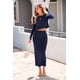 thumbnail image 5 of Conjunto Coordinado PRETTYGARDEN Top Corto de Punto y Falda Talle L, 5 of 8