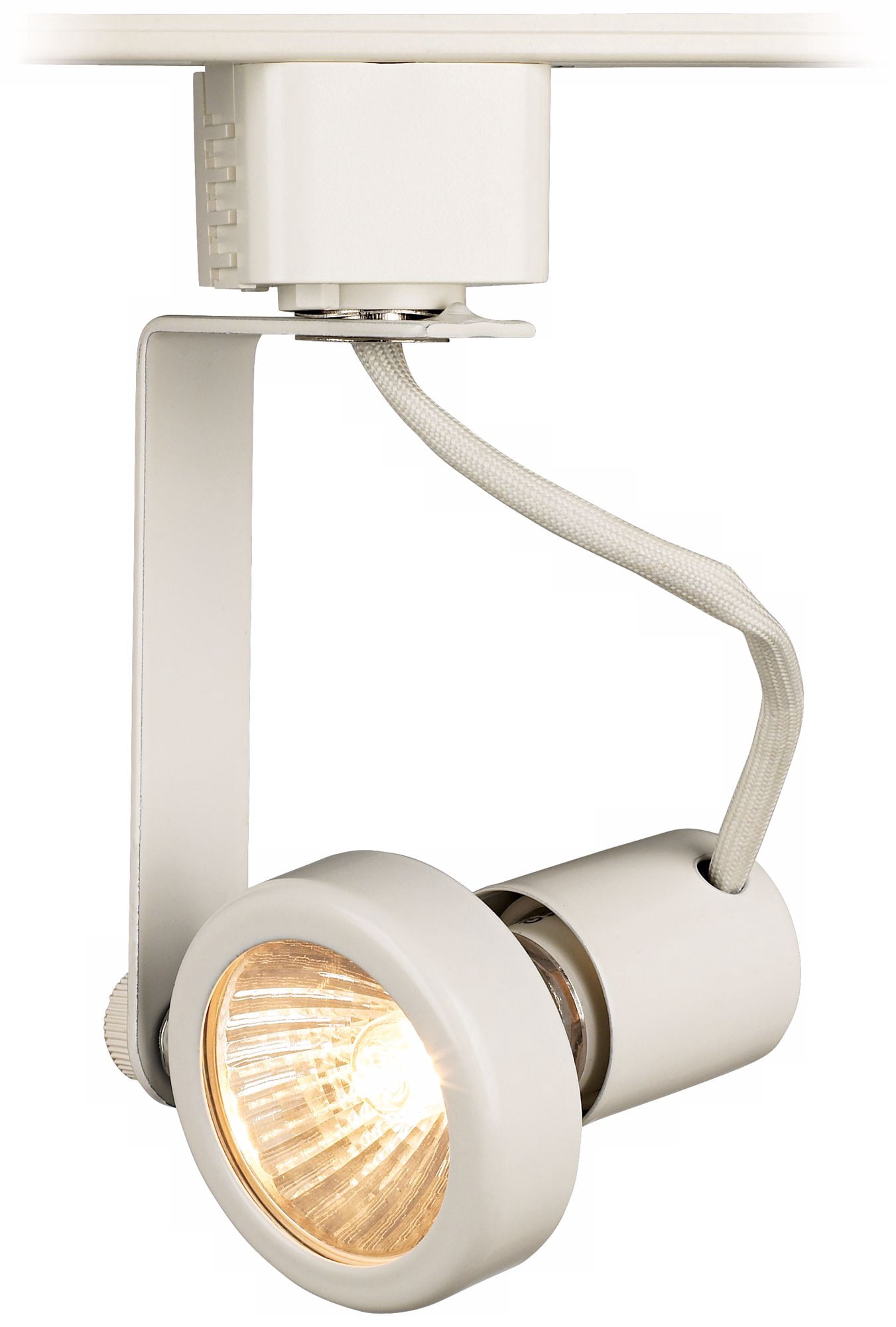 Juno Lighting Track Lighting Head,Gimbaled,Wht,2 1/8in R711 WH