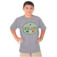 thumbnail image 3 of Saint Patricks Day Ireland Flag Party Crewneck T Shirts Boy Girl Teen Brisco Brands XS, 3 of 5