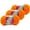 Orange, variant on Premium 100% Acrylic Yarn, Snag Free, 4 Ply for Knitting, Cochet & DIY , Orange (3 Packs)